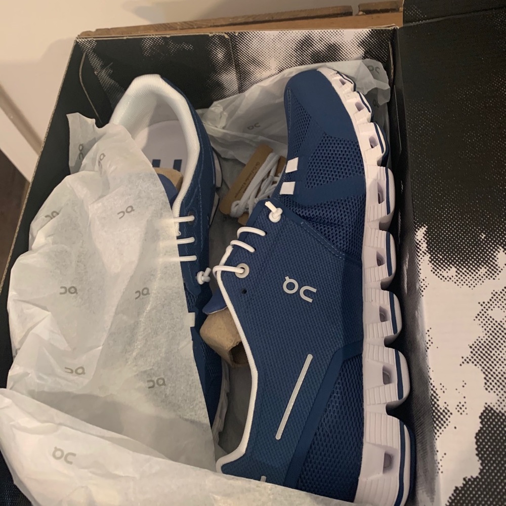 On cloud running shoes